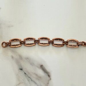 Vintage 1970's Copper Bracelet, Native American